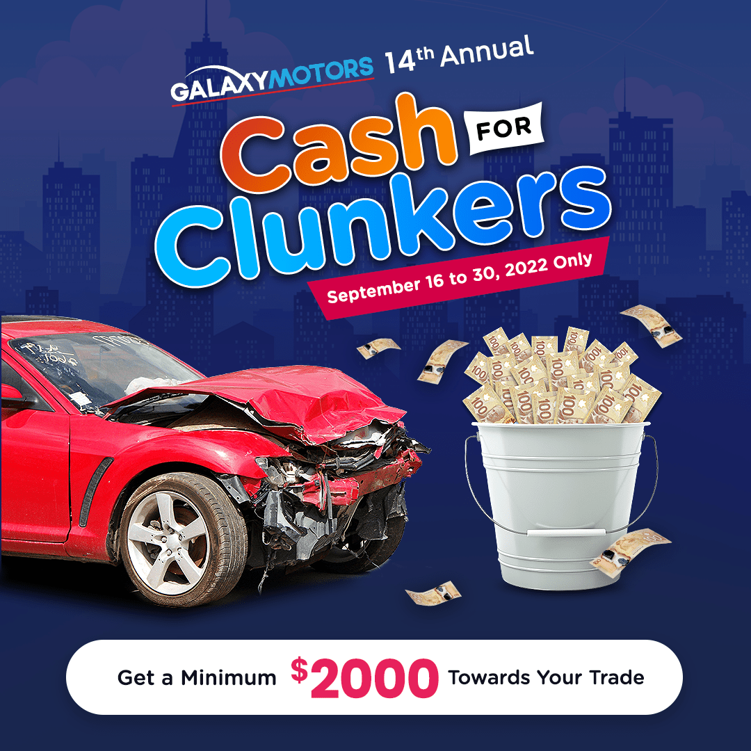 Galaxy Motors 14th Annual Cash For Clunkers